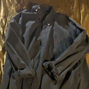 Forest green Button Down XL